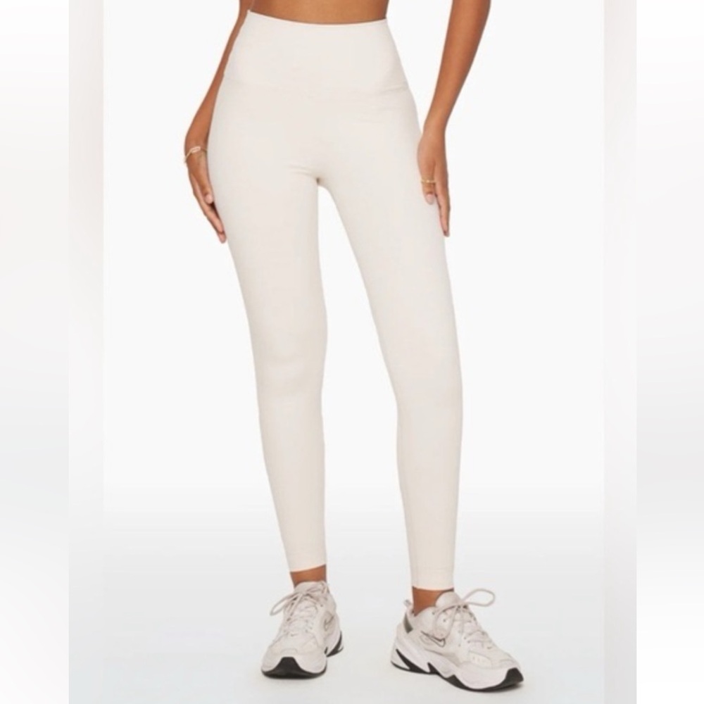 Set Active Luxeform Off White High Waist Leggings